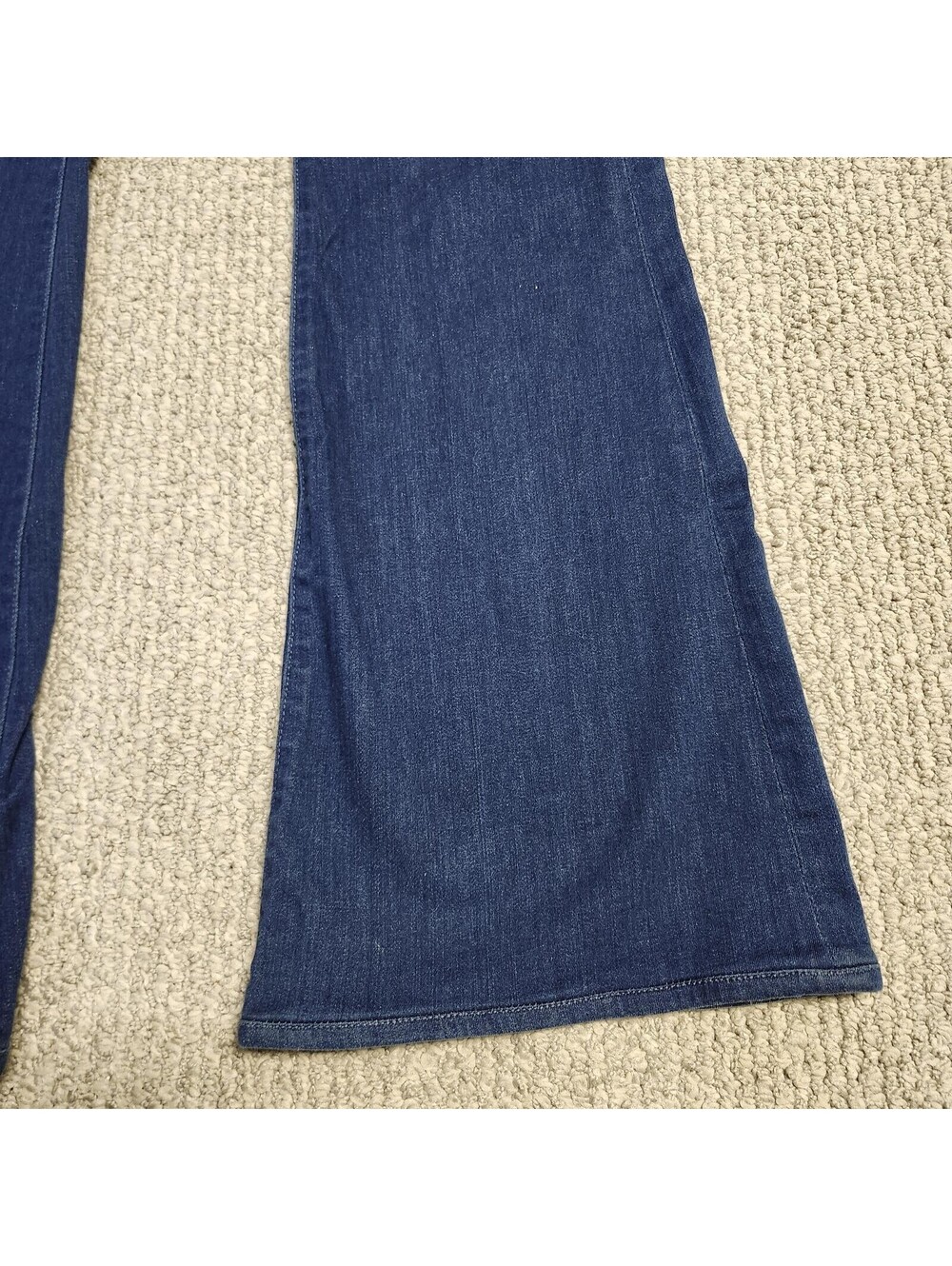 Mother The Curfew Blue Skies and Promises Flared Jeans Size 32 - Picture 11 of 13